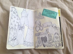 Images of Natasha's travel journal for her 2014 NYC and Connecticut holiday! 